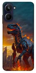 Чехол itsPrint Fire dino для Realme 10 4G