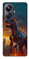 Чехол itsPrint Fire dino для Realme 10 Pro+