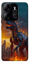 Чехол itsPrint Fire dino для Tecno Spark Go 2023