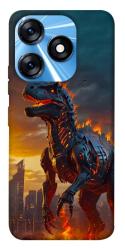 Чехол itsPrint Fire dino для TECNO Spark 10 Pro
