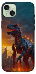 Чехол itsPrint Fire dino для Apple iPhone 15 Plus (6.7")