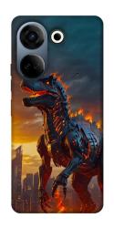 Чехол itsPrint Fire dino для TECNO Camon 20 Pro (CK7n)