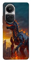 Чехол itsPrint Fire dino для Oppo Reno 10