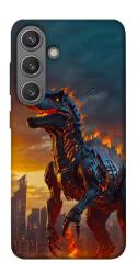 Чехол itsPrint Fire dino для Samsung Galaxy S24+