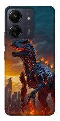 Чехол itsPrint Fire dino для Xiaomi Redmi 13C