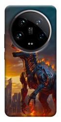 Чехол itsPrint Fire dino для Xiaomi 14 Ultra