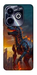 Чехол itsPrint Fire dino для Infinix Hot 40i