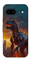 Чехол itsPrint Fire dino для Google Pixel 8a