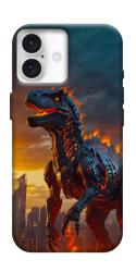 Чехол itsPrint Fire dino для Apple iPhone 16 (6.1")