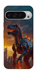 Чехол itsPrint Fire dino для Google Pixel 9 Pro XL