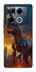 Чехол itsPrint Fire dino для Infinix Note 40 Pro 4G