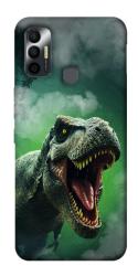Чехол itsPrint Green fog dino для TECNO Spark 7