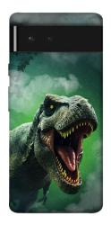Чехол itsPrint Green fog dino для Google Pixel 6