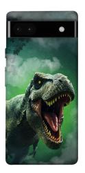Чехол itsPrint Green fog dino для Google Pixel 6a