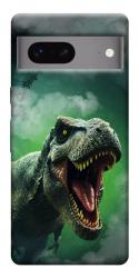 Чехол itsPrint Green fog dino для Google Pixel 7
