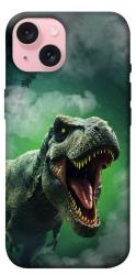 Чехол itsPrint Green fog dino для Apple iPhone 15 (6.1")