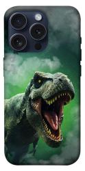 Чехол itsPrint Green fog dino для Apple iPhone 15 Pro (6.1")