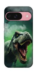 Чехол itsPrint Green fog dino для Google Pixel 9