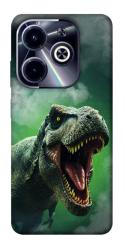 Чехол itsPrint Green fog dino для Infinix Hot 40i