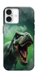 Чехол itsPrint Green fog dino для Apple iPhone 16 Plus (6.7")