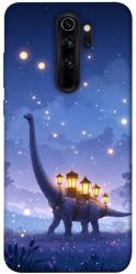 Чехол itsPrint Lanterns dino для Xiaomi Redmi Note 8 Pro