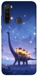 Чехол itsPrint Lanterns dino для Xiaomi Redmi Note 8T