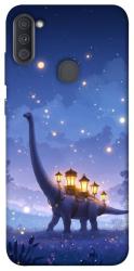 Чехол itsPrint Lanterns dino для Samsung Galaxy A11