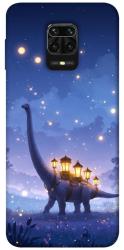 Чехол itsPrint Lanterns dino для Xiaomi Redmi Note 9s / Note 9 Pro / Note 9 Pro Max