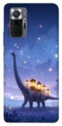 Чехол itsPrint Lanterns dino для Xiaomi Redmi Note 10 Pro