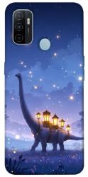 Чехол itsPrint Lanterns dino для Oppo A53 / A32 / A33