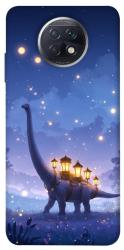 Чехол itsPrint Lanterns dino для Xiaomi Redmi Note 9 5G / Note 9T