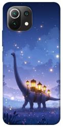 Чехол itsPrint Lanterns dino для Xiaomi Mi 11 Lite