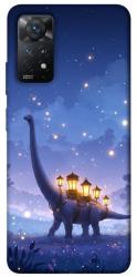 Чехол itsPrint Lanterns dino для Xiaomi Redmi Note 11 Pro 4G/5G