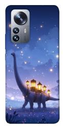 Чехол itsPrint Lanterns dino для Xiaomi 12 / 12X