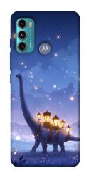 Чехол itsPrint Lanterns dino для Motorola Moto G60