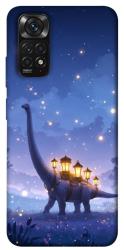 Чехол itsPrint Lanterns dino для Xiaomi Redmi Note 11 (Global) / Note 11S