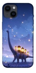 Чехол itsPrint Lanterns dino для Apple iPhone 14 (6.1")