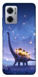 Чехол itsPrint Lanterns dino для Xiaomi Redmi Note 11E