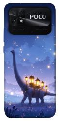 Чехол itsPrint Lanterns dino для Xiaomi Poco C40