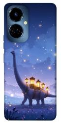 Чехол itsPrint Lanterns dino для TECNO Camon 19 (CI6n) / 19 Pro (CI8n)