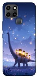 Чехол itsPrint Lanterns dino для Infinix Smart 6