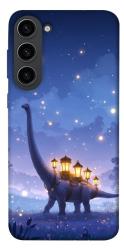 Чехол itsPrint Lanterns dino для Samsung Galaxy S23