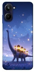Чехол itsPrint Lanterns dino для Realme 10 4G