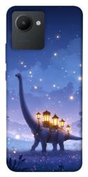 Чехол itsPrint Lanterns dino для Realme C30