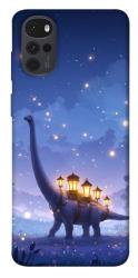 Чехол itsPrint Lanterns dino для Motorola Moto G22