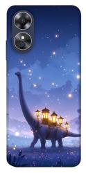 Чехол itsPrint Lanterns dino для Oppo A17