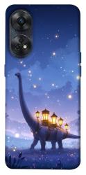 Чехол itsPrint Lanterns dino для Oppo Reno 8 T 4G
