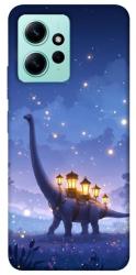 Чехол itsPrint Lanterns dino для Xiaomi Redmi Note 12 4G