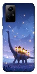 Чехол itsPrint Lanterns dino для Xiaomi Redmi Note 12S