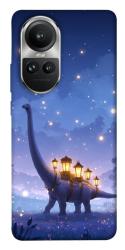 Чехол itsPrint Lanterns dino для Oppo Reno 10